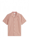 Tommy Hilfiger - Linen Blend Aop Ss Rf Shirt - L&uuml;hikeste varrukatega s&auml;rgid - XXL