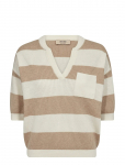 MOS MOSH - Mmpinna Stripe Ss Knit - Džemprid - XL