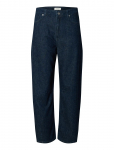Selected - Slfloose Barrel Hanny Mw Jeans - Barrel-teksad - 27 x 32