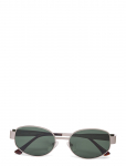 Pilgrim - Reilly Sunglasses Brown/Silver - &Uuml;mara raamiga p&auml;ikeseprillid - ONE SIZE