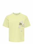 Kids Only - Kmgpetal Ss Loose Printed Tee Jrs - L&uuml;hikeste varrukatega - 98