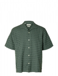 Selected - Slhrlxmonty Texture Ss Shirt - L&uuml;hikeste varrukatega s&auml;rgid - XL