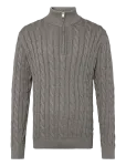 Lindbergh - Cabel Zip-Neck Knit - Poolpika lukuga džemprid - XXL