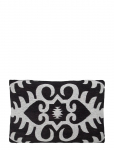 House Doctor - Cushion Cover, Hdamici, Black, Off- - Padjap&uuml;&uuml;rid - 60X 40CM