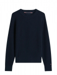 Tommy Hilfiger - Fisherman Rib Jonny Collar - &Uuml;mara kaelusega - S