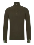 Mos Mosh Gallery - Mmgporter Quarter-Zip Knit - Poolpika lukuga džemprid - XL