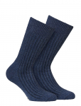 Alpacasocks&Co - Merino Cashmere Ribbed Crew 1-Pack - Tavalised sokid - 39-42