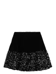Minymo - Skirt Velvet W. Sequins - L&uuml;hikesed seelikud - 110