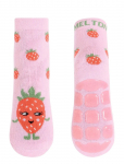 Melton - Strawberry Socks - Anti-Slip - Libisemisvastased sokid - 23/26