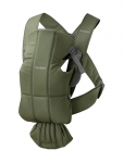 BabyBj&ouml;rn - Babybj&ouml;rn Baby Carrier Mini, Woven, Dark Green - Baby Carries - ONE SIZE