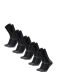 Danish Endurance - Classic Hiking Crew Socks 5-Pack Black/Grey 43-47 - Spordisokid - 39-42