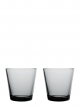 Iittala - Kartio Tumbler 21Cl Grey 2Pc - Joogiklaasid - 21 CL
