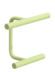 H&uuml;bsch - Flip Coatrack Light Green - Konksud - 20X10X15CM