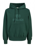 Jack & Jones - Jorfrederiksberg Monogram Sweat Hood Sn - Kapuutsiga pusad - S