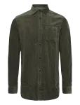Scotch & Soda - Corduroy Regular-Fit Shirt - Velvets&auml;rgid - XXL