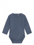 Fixoni - Body Ls Melange Rib - Pikkade varrukatega - 68