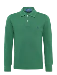 Ralph Lauren Kids - Cotton Mesh Long-Sleeve Polo Shirt - Pikkade varrukatega polos&auml;rgid - 163-174
