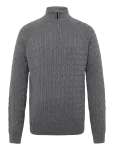 Bruun & Stengade - Bs Simbel Regular Fit Knitwear - Poolpika lukuga džemprid - M
