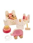JaBaDaBaDo - Play & Learn Box Bunny - Virnastatavad klotsid - ONE SIZE
