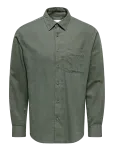 ONLY & SONS - Onsmars Reg Fit Ls Shirt Noos - Vabaaja s&auml;rgid - L