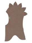 Mikk-line - Cotton Balaclava Dino - Double - Maskm&uuml;tsid - 74/80