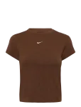 Nike - W Nsw Nk Chll Knt Md Crp - Spordi l&uuml;hikeste varrukatega l&uuml;hikesed topid - XL