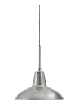 House Doctor - Lamp, Hddesk, Brushed Silver Finish - Rippvalgustid - 31X31X32CM