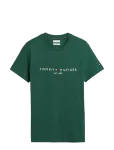 Tommy Hilfiger - Tommy Logo Tee - L&uuml;hikeste varrukatega - XL