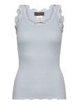 Rosemunde - Rwbabette Silk Sl U-Neck Long Lace Top - Varrukateta - S