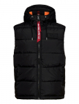 Alpha Industries - Hooded Puffer Vest Fd - Vestid - M