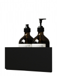 Nichba Design - Bath Shelf Corner - Black - Bathroom Shelves - ONE SIZE