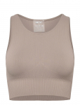 Aim&acute;n - Ribbed Seamless Crop Top - Varrukateta l&uuml;hikesed topid - XL