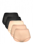 CHANTELLE - Softstretch Panties 5 Packs - K&otilde;rge v&ouml;&ouml;kohaga alusp&uuml;ksid - ONE SIZE
