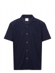 Selected - Slhloose-Plisse Resort Ss Shirt Ex - L&uuml;hikeste varrukatega - M