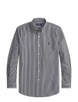 Polo Ralph Lauren - Slim Fit Striped Stretch Poplin Shirt - Vabaaja - XL