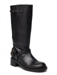 Bianco - Biaharper Biker Boot Pull Up Leather - Pika s&auml;&auml;rega - 36