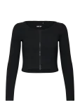 Aim&acute;n - Ribbed Performance Zipped Cardigan - Spordi pikkade varrukatega l&uuml;hikesed topid - XL