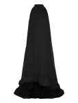 Malina - Sabrina Halterneck Ruffled Midi Dress - P&otilde;lveni ja midi - XL