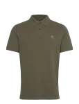 Timberland - Millers River Pique Short Sleeve Polo Leaf Green - L&uuml;hikeste varrukatega - XXL