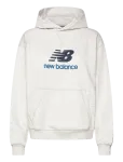 New Balance - Athletics French Terry Logo Hoodie - Spordi kapuutsiga pusad - XL