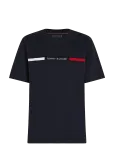 Tommy Hilfiger - Hilfiger Chest Insert Tee - L&uuml;hikeste varrukatega - L