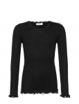 Rosemunde Kids - Rkbalta Modal Ls Lace T-Shirt - Pikkade varrukatega T-s&auml;rgid - 164