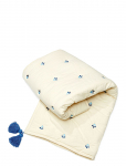 Cam Cam Copenhagen - Kids Embroidered Blanket - Ocs - Woodland - Tekid ja pleedid - ONE SIZE