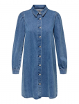 ONLY - Onlalma L/S Dress Dnm Cro - L&uuml;hikesed kleidid - L