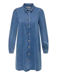 ONLY - Onlalma L/S Dress Dnm Cro - L&uuml;hikesed kleidid - L