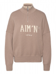 Aim&acute;n - College Knitted Half Zip - Spordikudumid - XL