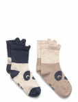 Minymo - Socks W. 3D Effect (2-Pack) - Sokid - 27\30