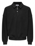 ONLY & SONS - Onsdominic Rlx Ls Rugby Sweat Vd - Pikkade varrukatega - L