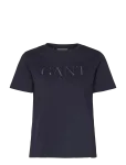 Gant - Reg Tonal Graphic Ss T-Shirt - L&uuml;hikeste varrukatega - S