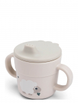 Done By Deer - Foodie Spout Cup Tiny Farm Sand - Tassid ja kruusid - &Oslash;8X H 9CM.215ML